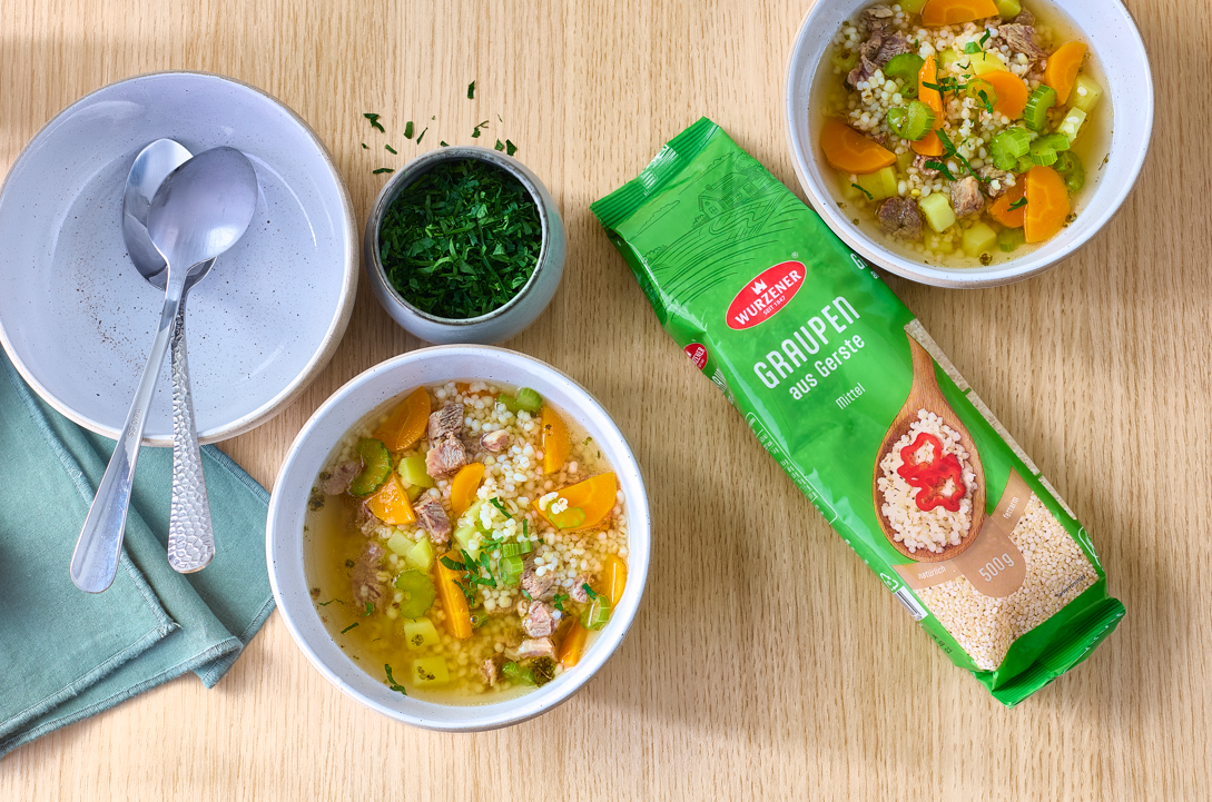 Saxon pearl barley stew